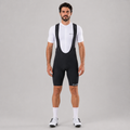 Bretelle de ciclismo masculino Long Ride preto com forro em gel 4D Coolmax