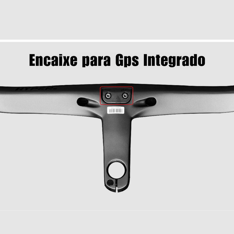 Guidão Integrado de Carbono Jawbone™