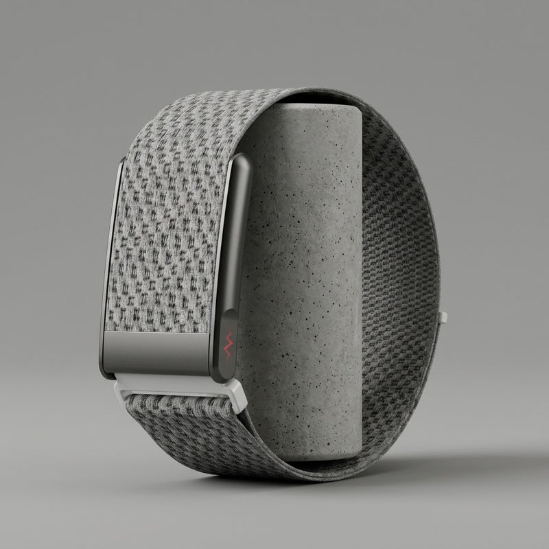 Pulseira Inteligente Band™ Strava preta para acompanhar atividades e bem-estar