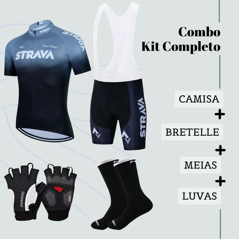 Conjunto de Ciclismo Strava