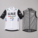 Colete POC e camisa UAE tamanho G para ciclismo