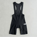 Detalhe do Bretelle masculino com Lycra e poliester para pedais longos