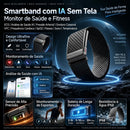 Pulseira Inteligente Band™ Strava com conexão ao aplicativo Strava
