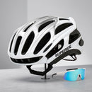 Capacete de Ciclismo + Óculos