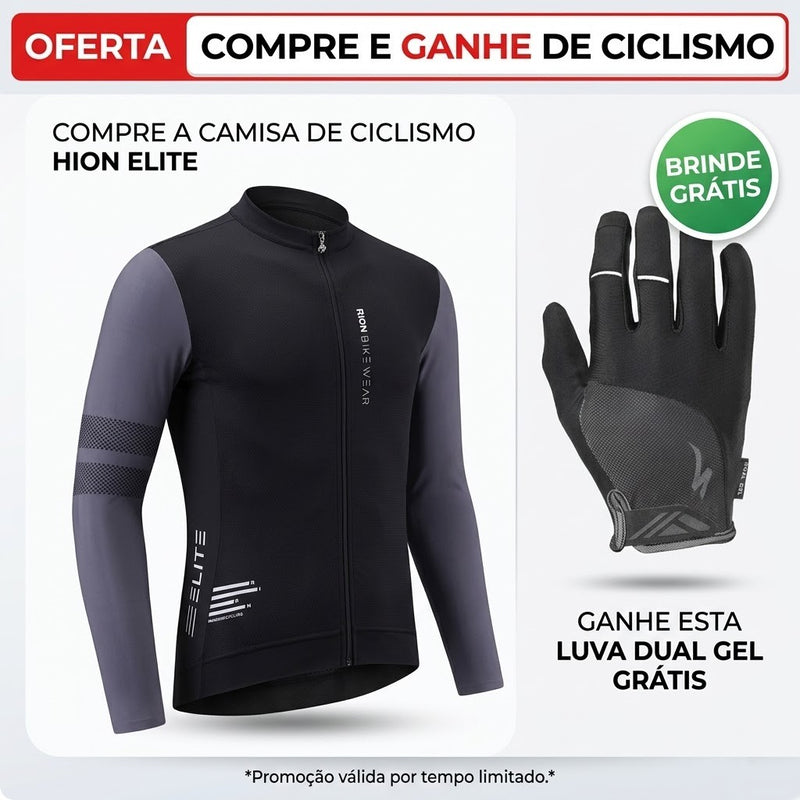 Camisa Hion Elite Manga Longa + Luva