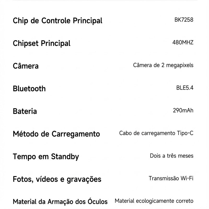 Óculos Inteligente Xiaomi MIJIA AI™