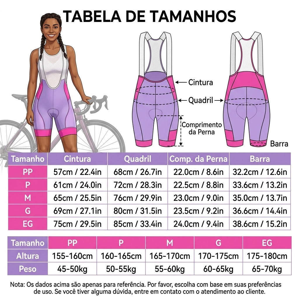 Bretelle Feminino InBike - imagem 13