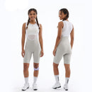 Bretelle Feminino InBike bege para ciclismo