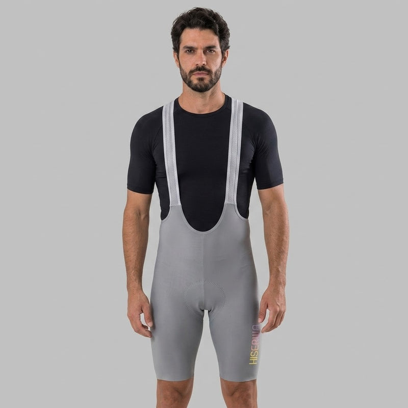 Bretelle Masculino Hise Cinza para ciclismo de estrada e MTB