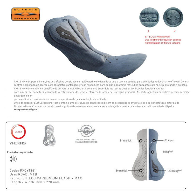 Bretelle Masculino Elastic Interface.