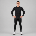 Calça de ciclismo masculina X-TIGER com proteção térmica e bolso traseiro com zíper