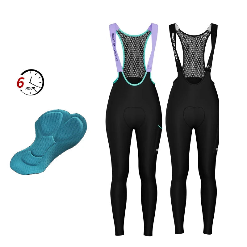 Calça Bretelle de Ciclismo Feminina