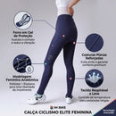 Calça Feminina Inbike para ciclismo com forro em gel