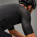 Camisa Ciclismo Masculina Mechanism preta vista lateral