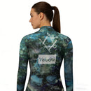 Camisa de Ciclismo Manga Longa Feminina Velocitá