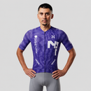 Camisa de Ciclismo Masculina Ataque Azul com ajuste profissional