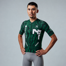 Camisa de Ciclismo Masculina Ataque Verde com ajuste profissional
