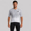 Camisa de Ciclismo Masculina Branca com modelagem profissional
