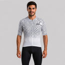 Camisa de Ciclismo Masculina Branca com modelagem profissional