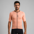 Camisa de Ciclismo Masculina New - Salmão com modelagem profissional para ciclismo