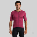 Camisa de Ciclismo Masculina New - Vinho com modelagem profissional para ciclismo