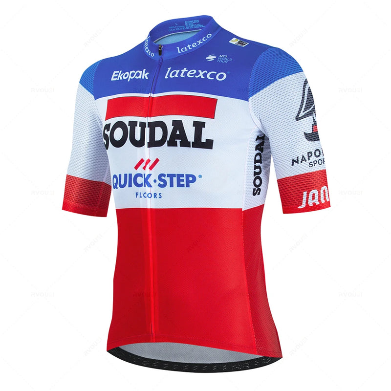 Camisa de Ciclismo Soudal Quick Step
