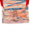 Camisa de ciclismo masculina YKY Coral sem gola com modelagem slim