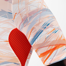Camisa de ciclismo masculina YKY Coral sem gola com modelagem slim