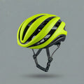 Capacete de ciclismo Ultimate amarelo com ajuste de 54 a 60 cm