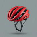 Capacete de ciclismo Ultimate vermelho com ajuste de 54 a 60 cm