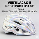 Capacete de Ciclismo Zeus Pure White