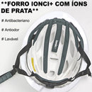 Capacete de Ciclismo Zeus Pure White