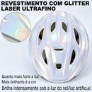 Capacete de Ciclismo Zeus Pure White