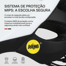 Capacete Moon MIPS preto para ciclismo