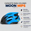 Capacete Moon MIPS branco para ciclismo
