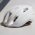 Capacete para Ciclismo Pure White vista frontal