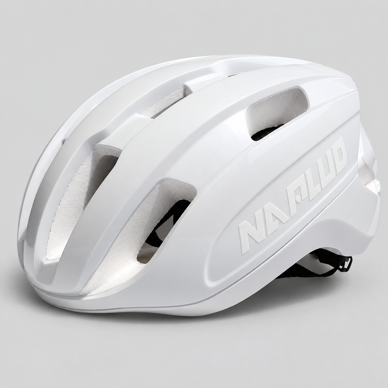 Capacete para Ciclismo Pure White vista frontal