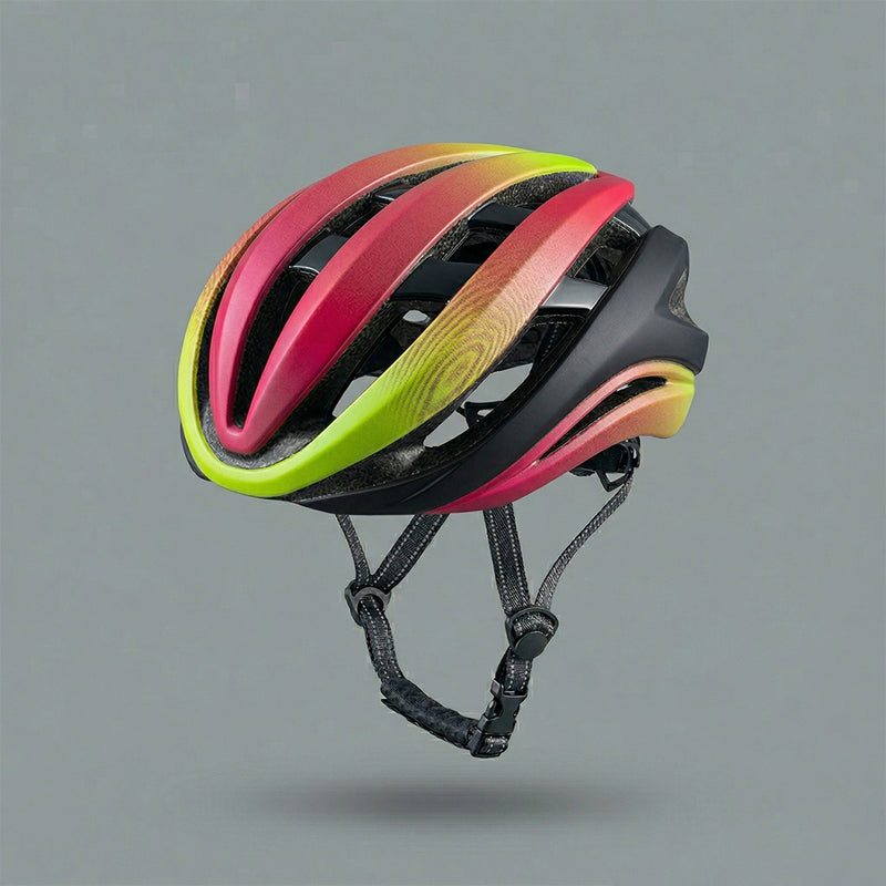 Capacete de ciclismo Ultimate orange red com ajuste de 54 a 60 cm
