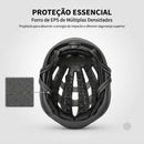 Capacete de ciclismo Ultimate orange red com ajuste de 54 a 60 cm
