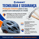Capacete para ciclismo vermelho com óculos incluso na promoção