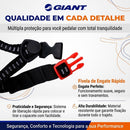 Capacete de ciclismo com sistema de ajuste traseiro