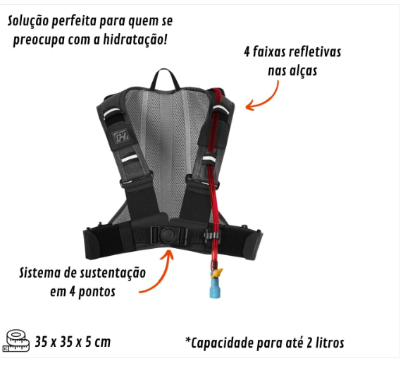 Mochila de Hidratação Biking