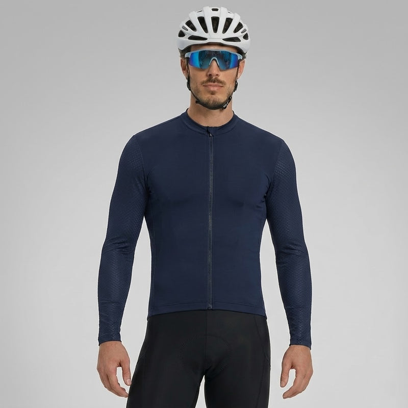 Conjunto Ciclismo Manga Longa™ Azul