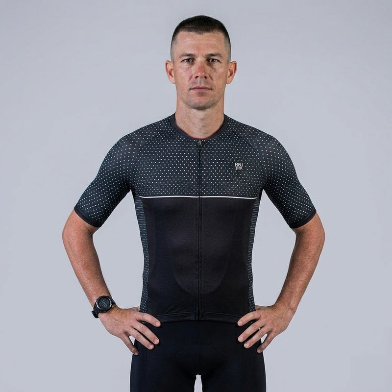 Conjunto Ciclista Masculino modelo 4 com camisa e bretelle