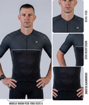 Conjunto Ciclista Masculino modelo 4 com detalhes do tecido