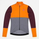 Conjunto de ciclismo Rx™ RAUDAX camisa manga longa e bermuda térmica vista frontal