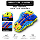 Tabela de medidas kit de ciclismo masculino camisa e bermuda