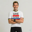 Conjunto de Ciclismo UAE com camisa e bretelle para estrada e MTB