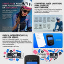 GPS Geoid CC700 para ciclismo com tela colorida de 2,8 polegadas