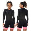 Macaquinho Ciclismo Feminino preto 